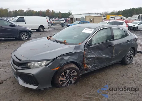 2017 Honda Civic Lx из США, поврежденный, VIN SHHFK7H25HU206820